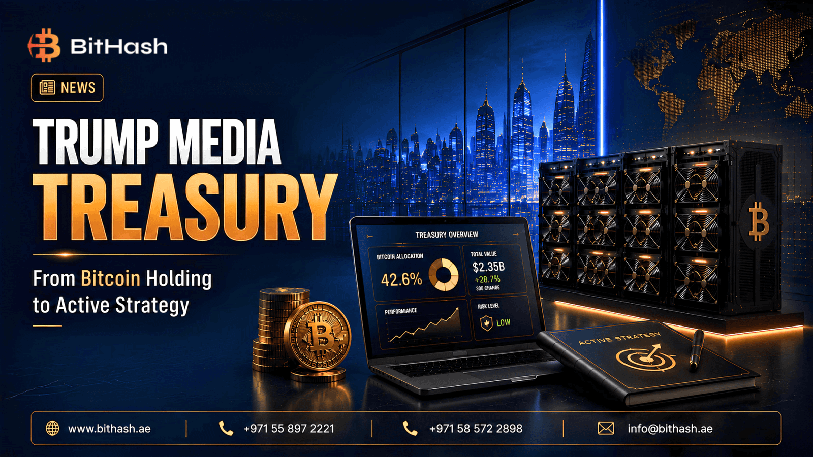 Trump Media Treasury Takes a New Direction After Q2 Loss