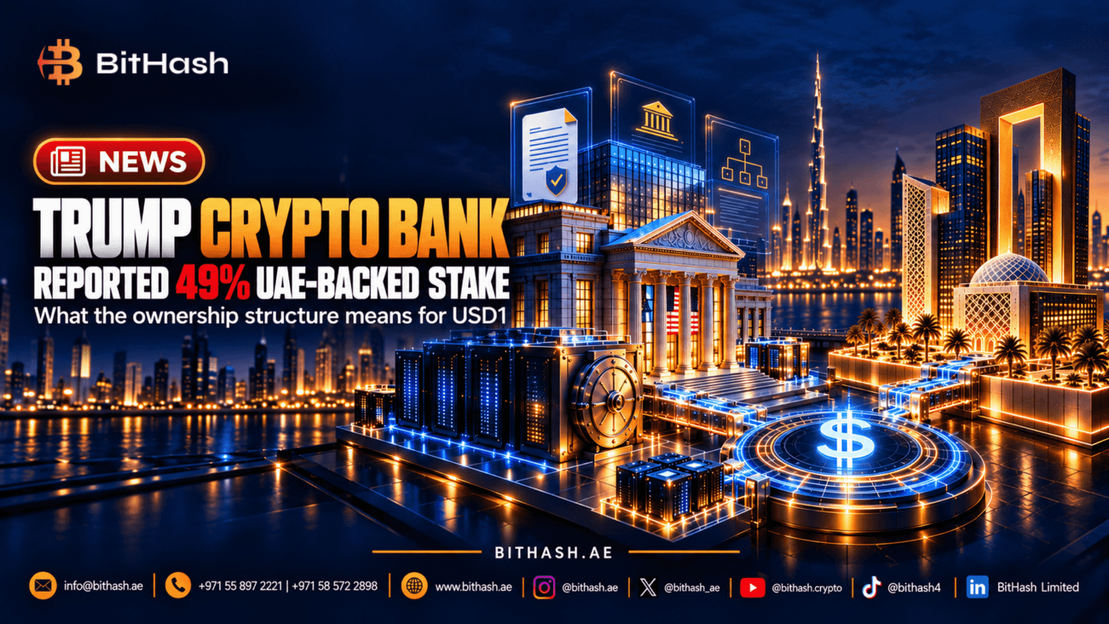 Trump Crypto Bank and the Reported 49% Stake