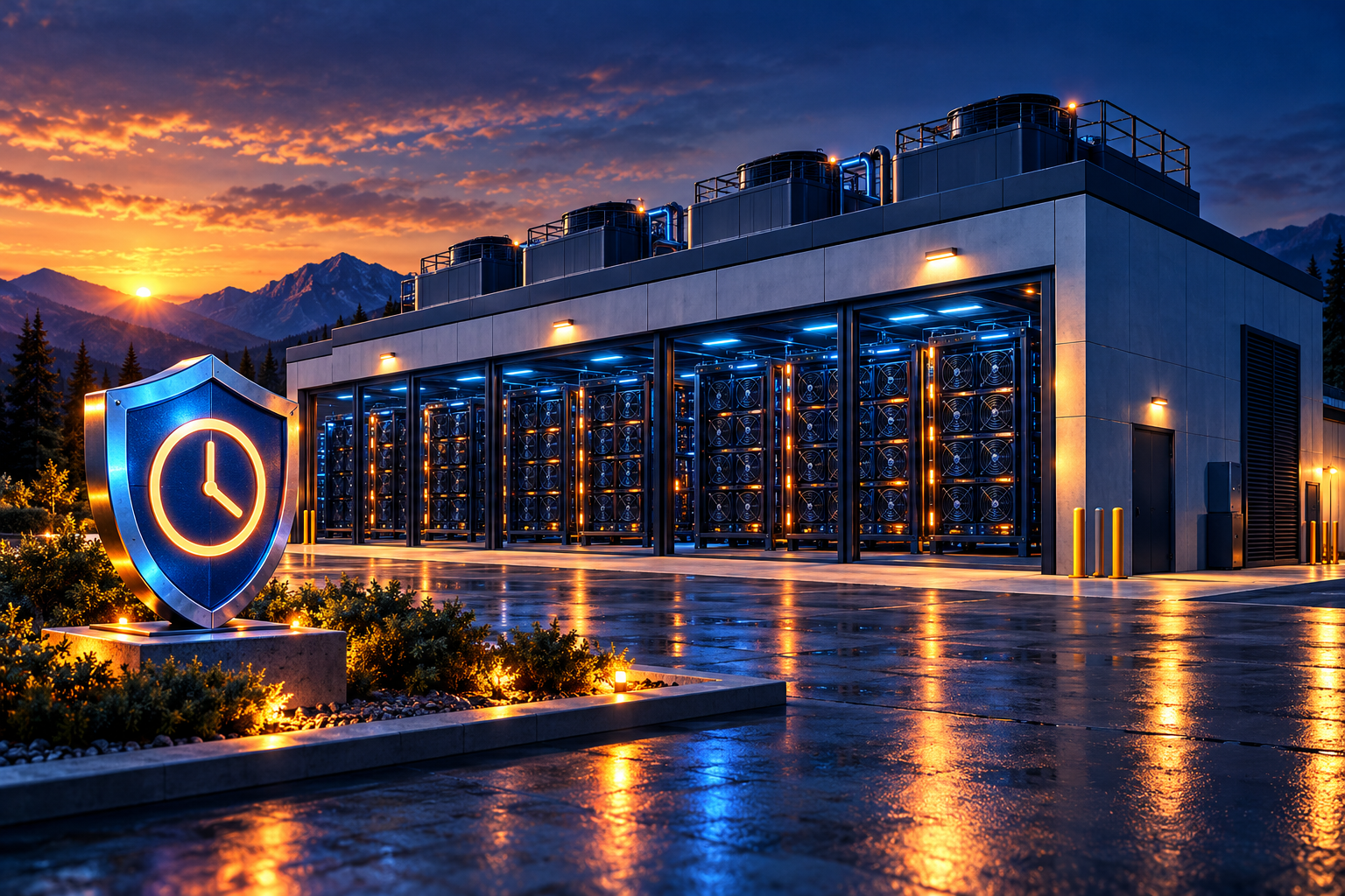 Crypto Mining Data Centre Built for Uptime