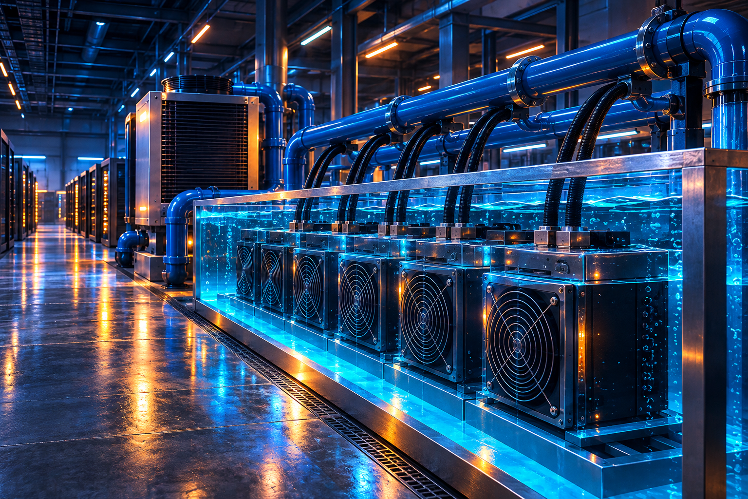 Hydro Hosting for Higher-Density ASIC Mining