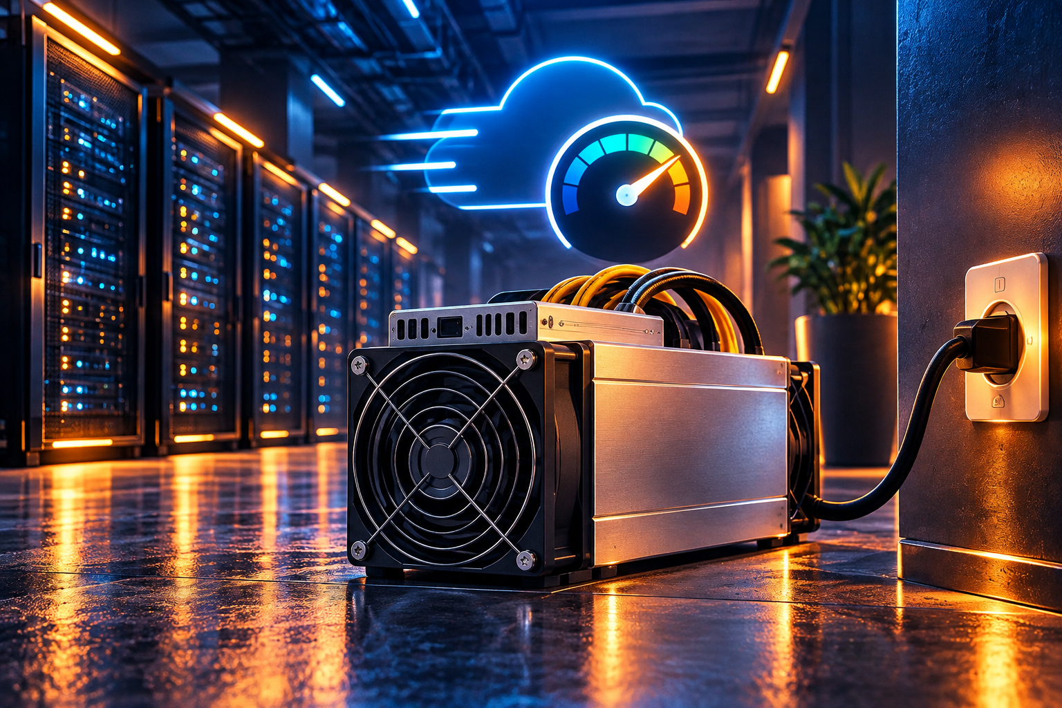 Plug and Play Hosting for Faster ASIC Mining