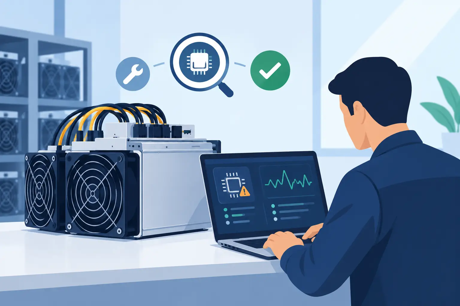 ASIC Fault Diagnostics for Higher Mining Uptime