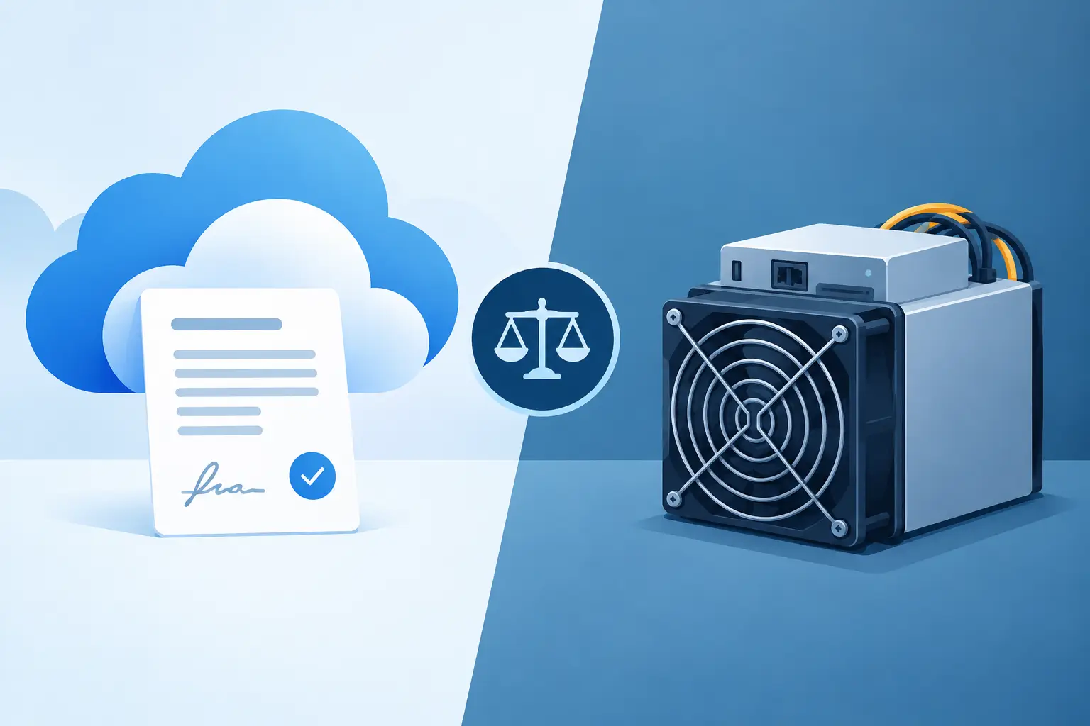 Cloud Contracts Versus ASIC Ownership Compared