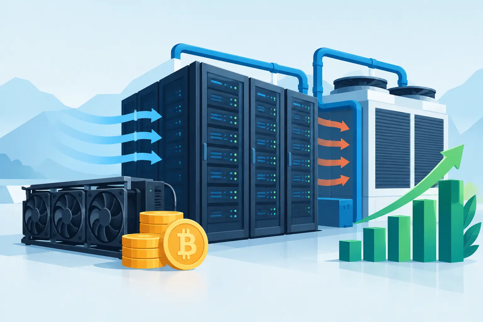 Data Centre Cooling Design That Protects Mining ROI