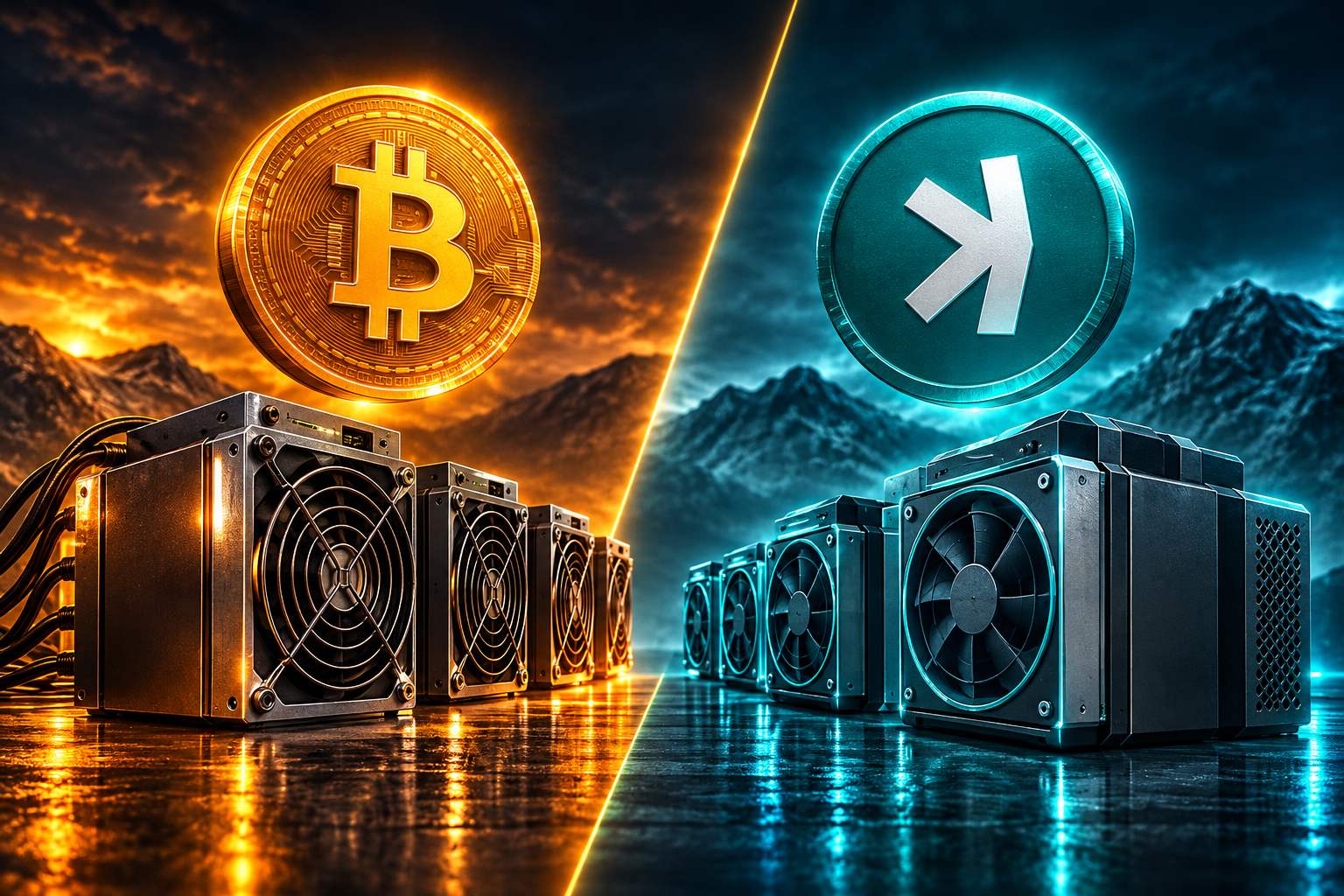 Bitcoin Mining Versus Kaspa Mining Compared