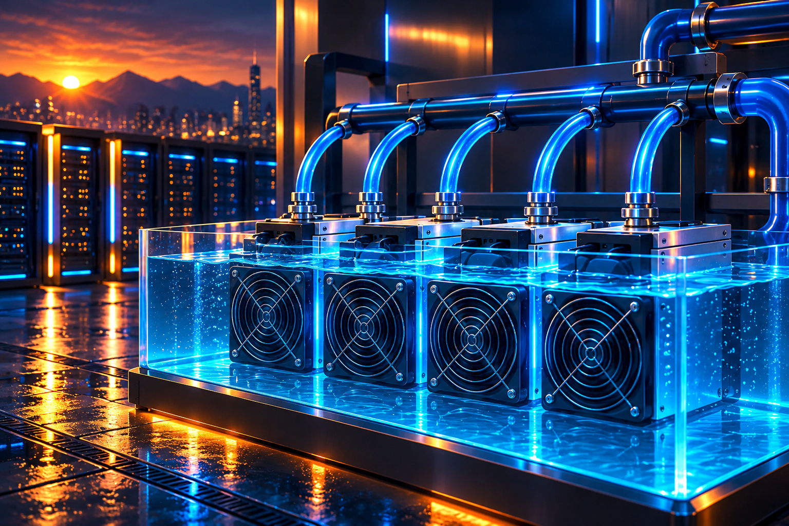 Hydro Cooling Case Study for ASIC Mining